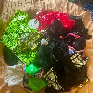 Mixed bundle of festival rave Dollskill etc clothes!!